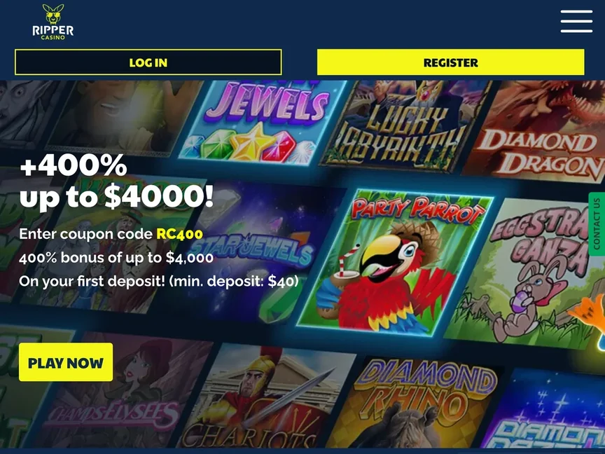 Ripper Casino No Deposit Bonus